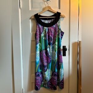 Notations Paisley Shift Dress